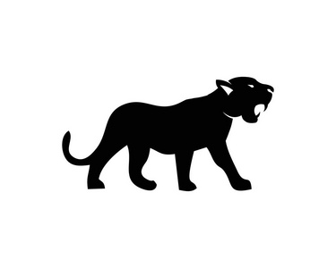 良好的使用符号, 标志, 网页图标, 吉祥物, 标志, 贴纸豹子, 美洲狮