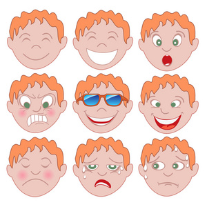 伟大的 emoji 表情图释或贴纸照片