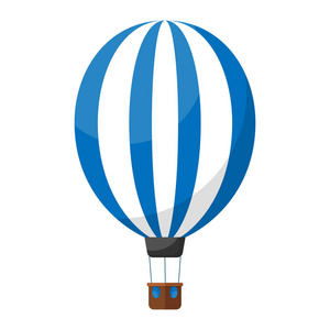空中的热气。云。气球。他在飞。为您设计。打印。一个对象。图标
