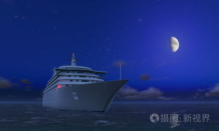 船舶在夜间航行