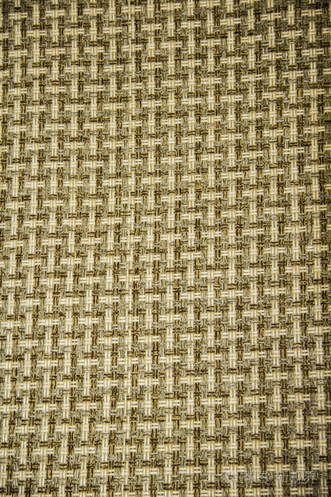 带区卷的亚麻纺织面料编织纹理