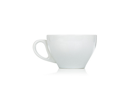 白空陶瓷白色咖啡杯