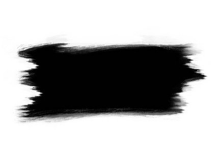 黑色水色补丁图形画笔描边效果背景设计元素