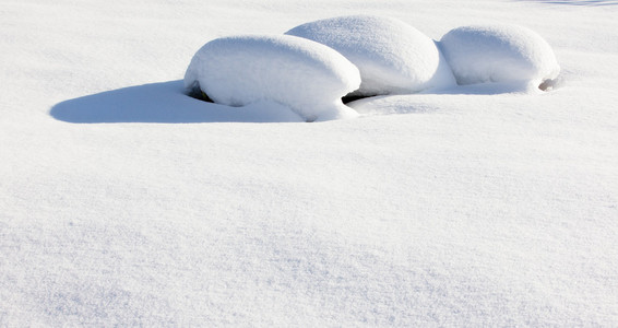 形状的雪