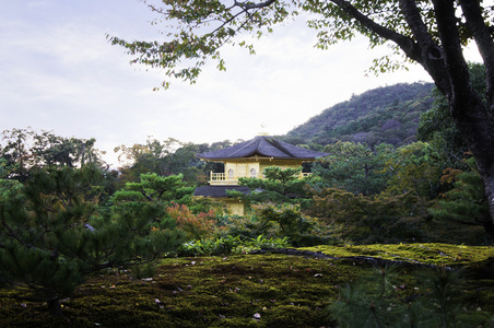 金阁，金阁，京都，日本的寺