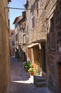 小巷。搜索。拉齐奥。意大利