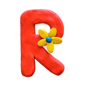 英语字母表橡皮泥字母图片