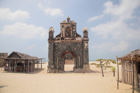 Tamilnadu 州, Rameswaram 和班本岛, Dhanushkodi 村