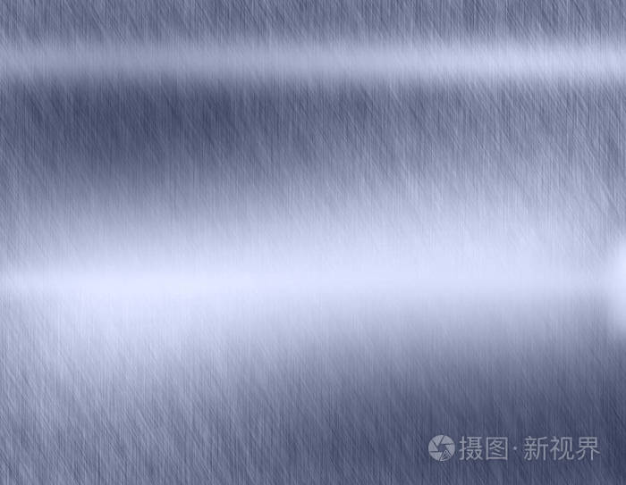 不锈钢金属拉丝背景或反光钢板的质感和光泽