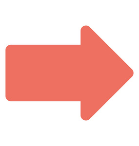 指向右的箭头, 平面图标设计照片