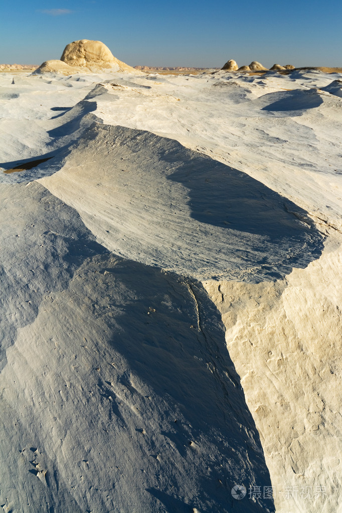 在埃及的白色沙漠