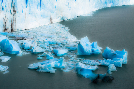 宏伟佩里托莫雷诺冰川 巴塔哥尼亚，阿根廷的视图