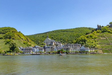 摩泽尔山谷村 Beilstein 景观观