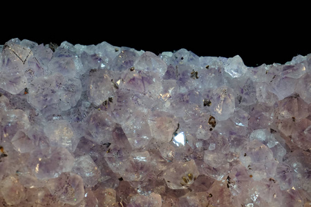 老紫水晶矿物质地作为非常好自然背景