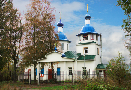 图标的 mostholy 母亲的上帝的教会。普多日。ru