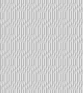 3d 白色纸艺多边形几何交叉框架线照片