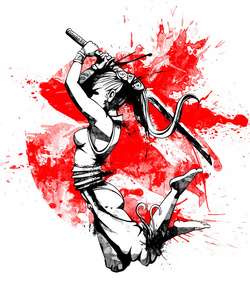 浪人图片 浪人素材 浪人插画 摄图新视界