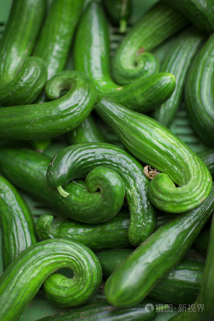 鲜,青黄瓜每周市场, 可作背景