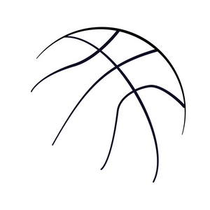 篮球素描篮球球矢量设计标志牌黑色只线条素描照片