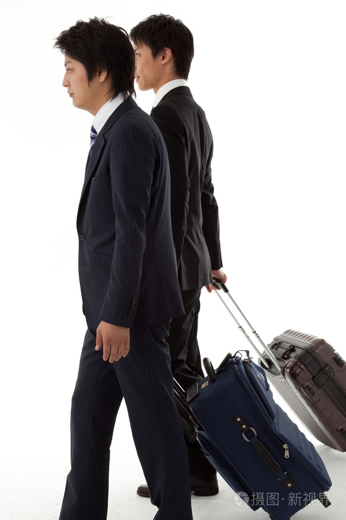 年轻商人商务旅行