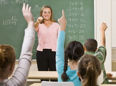 学生回答老师的问题