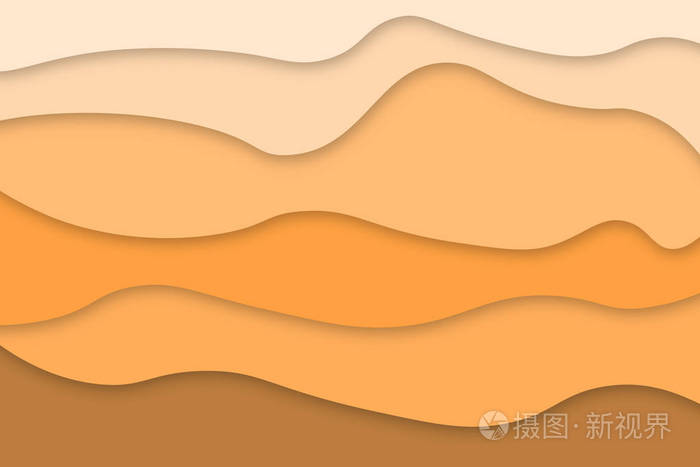 夏季背景插图与沙子3d渲染