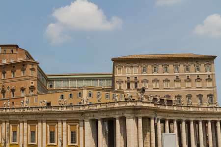 在梵蒂冈教廷在罗马，意大利的范围内的建筑物。s 的一部分