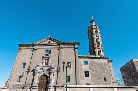 san juan de los panetes 教会在西班牙萨拉戈萨