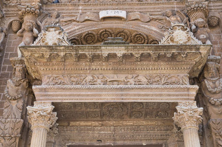 Church of St. Domenico. Nard. Puglia. Italy.