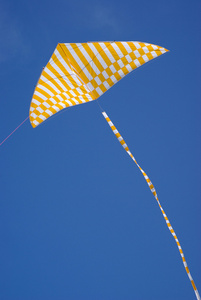 风筝在天空中图片