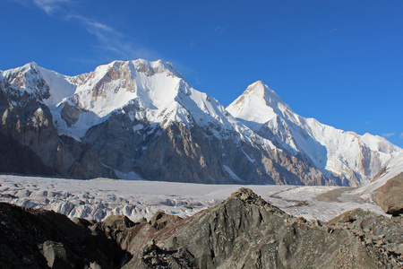 吉尔吉斯斯坦Khan Tengri7010米。