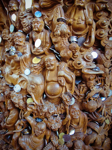 中国仿古木雕