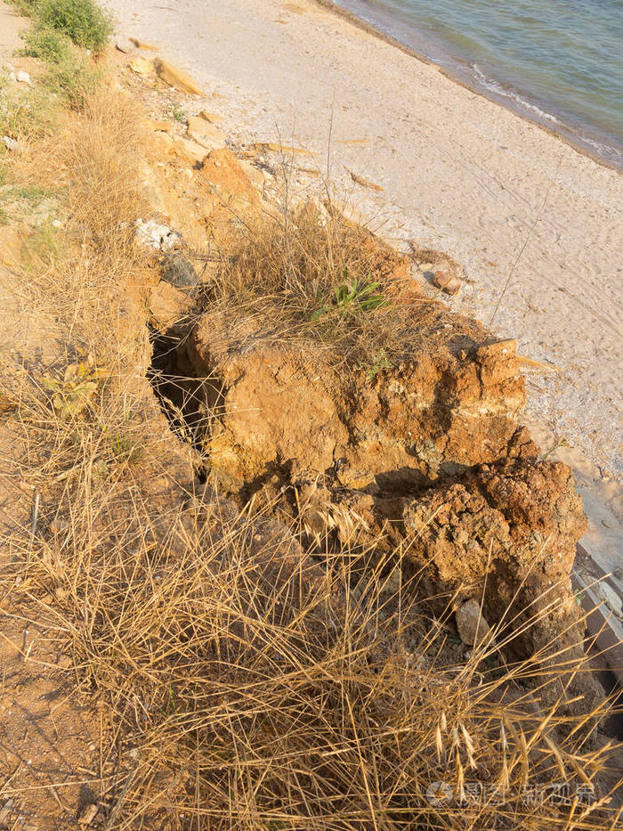 sesmically 危险地区山体滑坡灾害.
