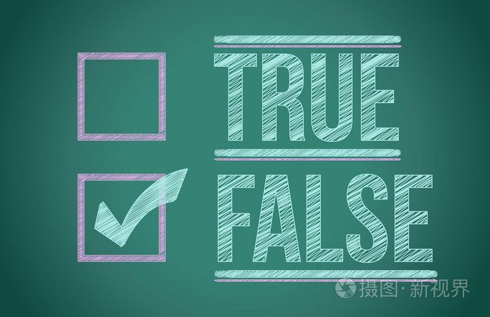 true 与 false 的复选框照片-正版商用图片05rxxa-摄图新视界