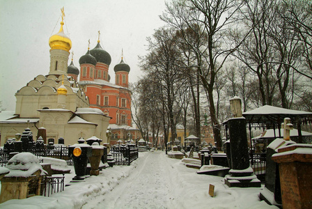 在莫斯科的修道院