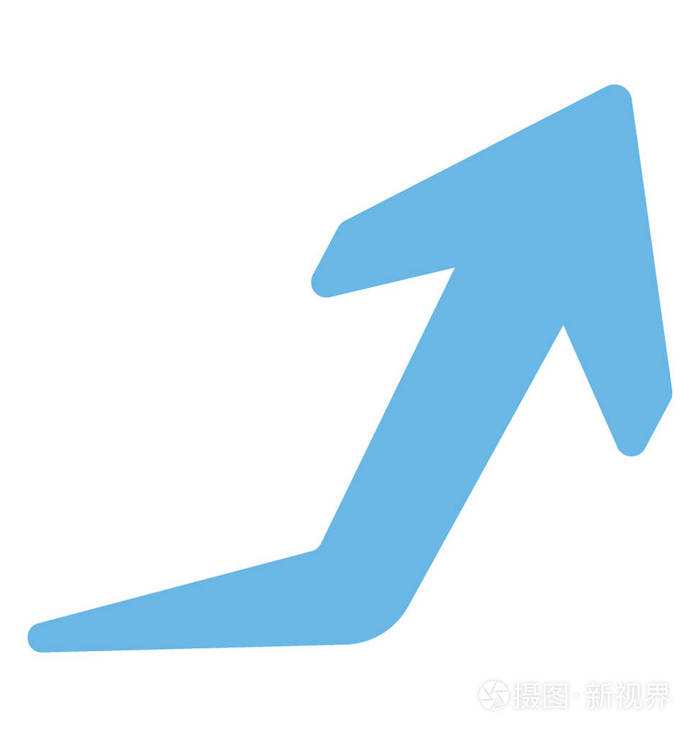 显示正确方向的指示器箭头