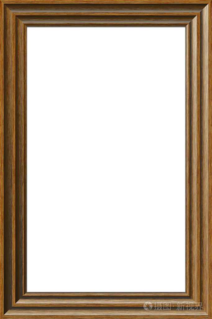 绘画的木制框架