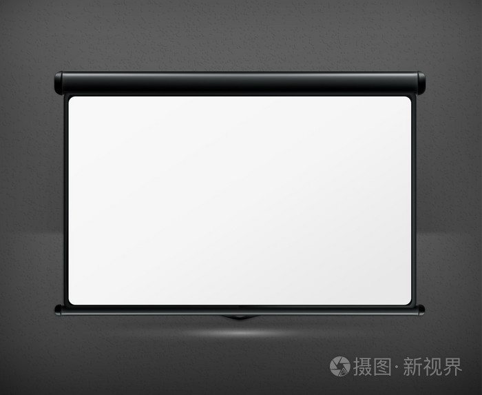 空白投影屏幕, 矢量