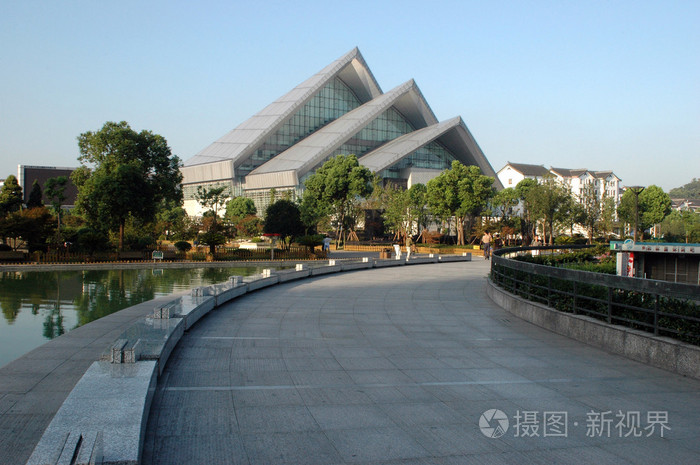 绍兴-城市中心广场照片-正版商用图片05sxqp-摄图新视界