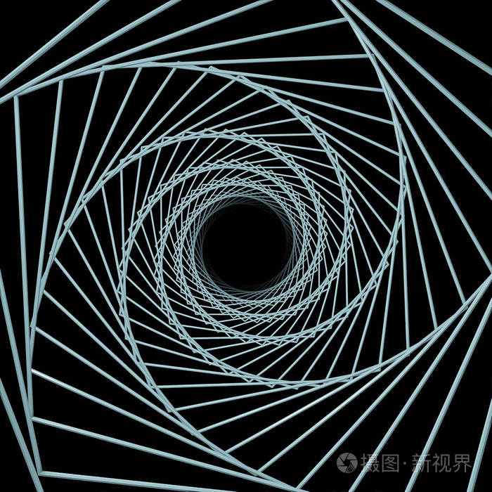 在的漩涡.3d 绕中心旋转线的绘制照片-正版商用图片05t0ou-摄图新视界