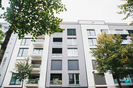 通常住宅大厦在柏林在德国