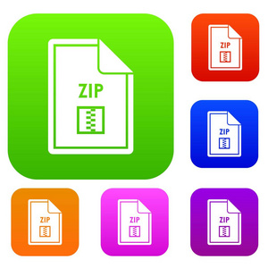 文件 Zip 集集合