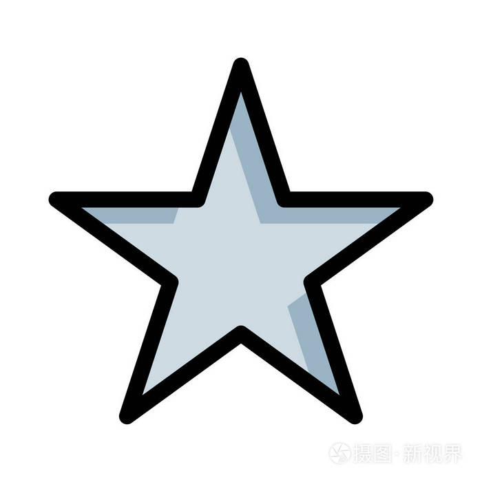 星形图标矢量图