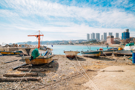 广东海滩在韩国的蔚山