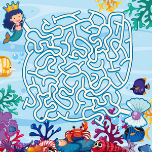 水下迷宫拼图游戏插图