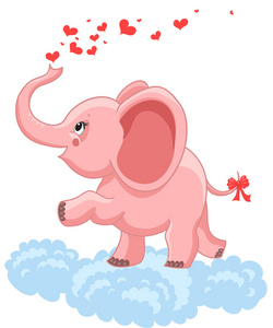 小象的插图图片