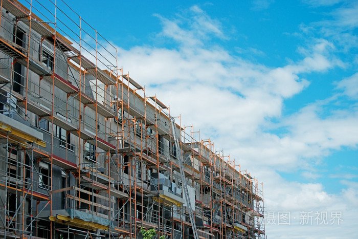 多层住宅建筑施工
