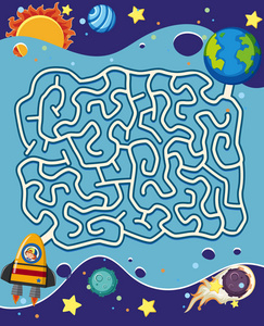 空间迷宫益智游戏插图