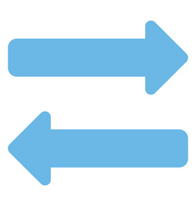 指示和 direcion 概念的左右箭头照片