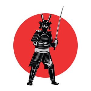动漫日本武士头像图片